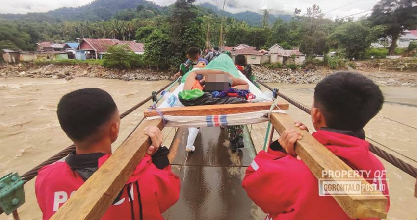 PENYALURAN BANJIR GORONTALO JULI 2024